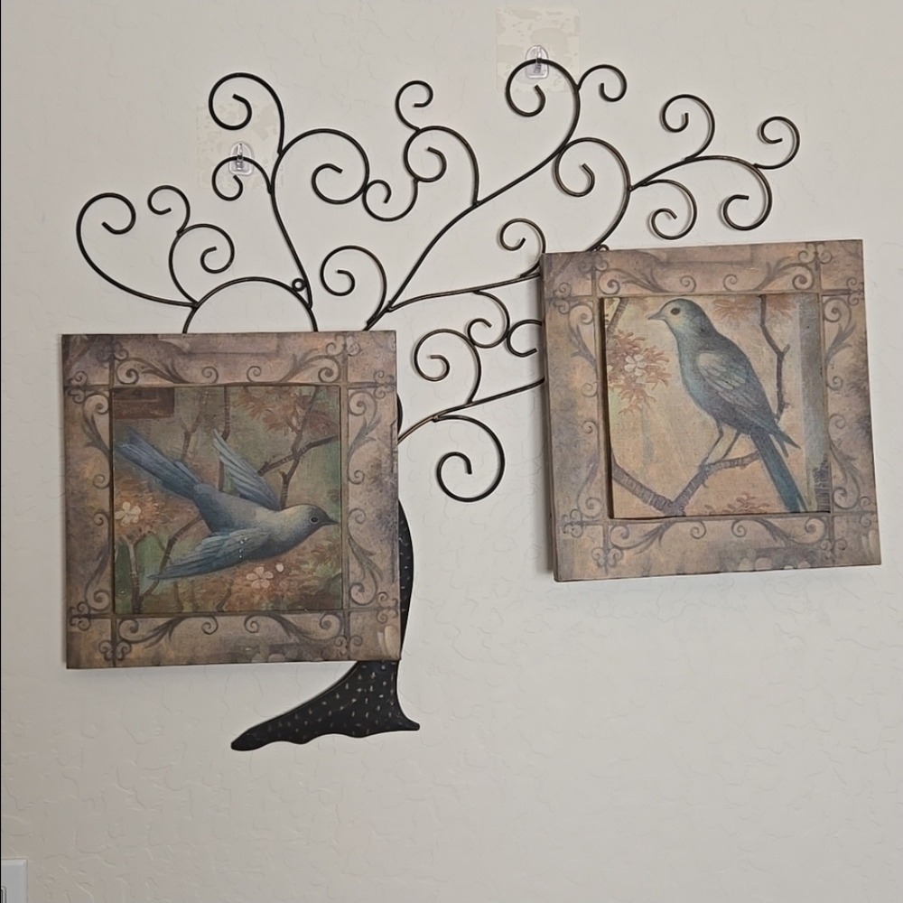 Kate McRostie Birds On Canvas